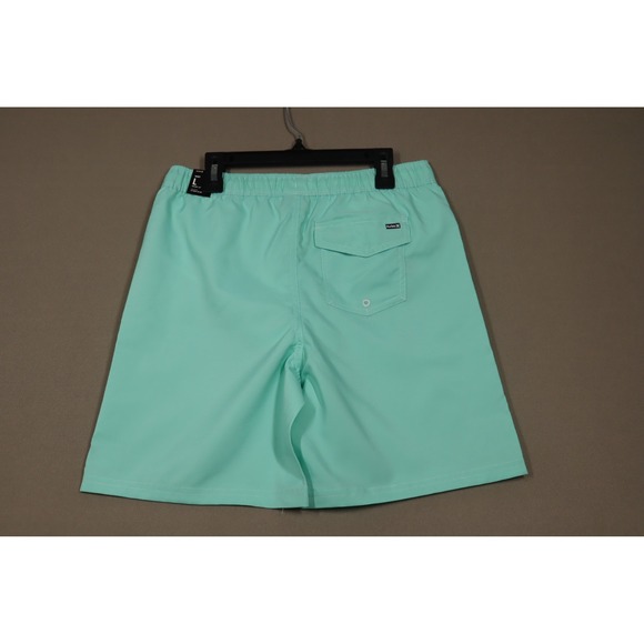 Hurley Big Boys Pool Party Pull-on Swim Shorts - Green Glow - Size L - Picture 3 of 9